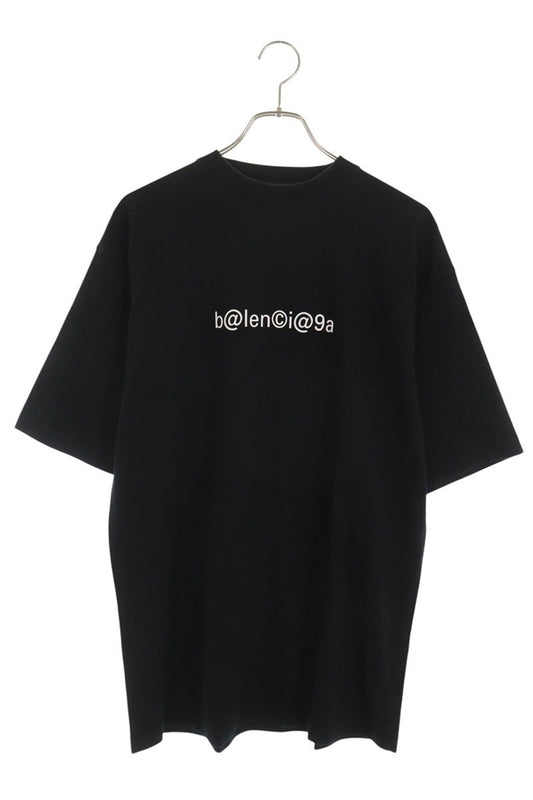 BALENCIAGA Black Copyright Logo T-Shirt Size XXS