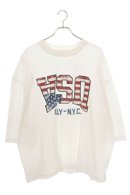 WILLY CHAVARRIA SS BUFFALO USA Applique T-Shirt White Size L