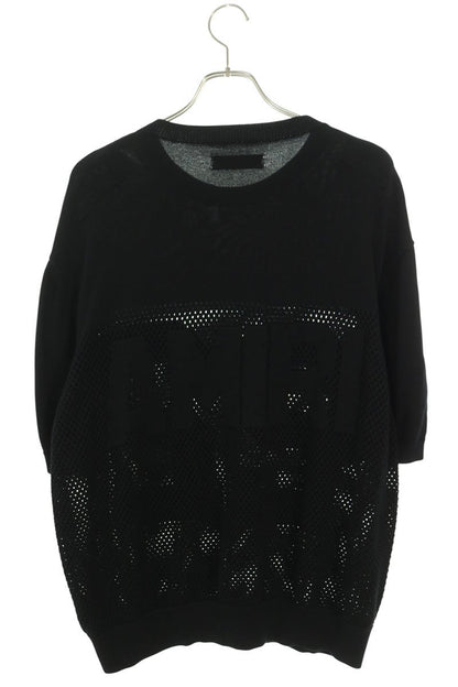 AMIRI Black Back Logo Knit T-Shirt Size XL