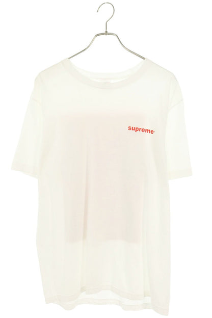 SUPREME Fuck Money Varsity Design Jacket White/Red Size M