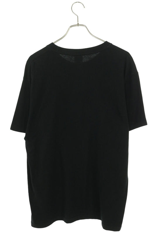 SUPREME 22SS Black Burberry Box Logo T-Shirt Size M
