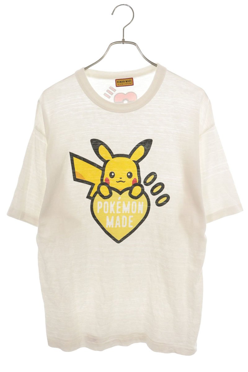HUMAN MADE Multi Character Print Cotton T-Shirt Size XL