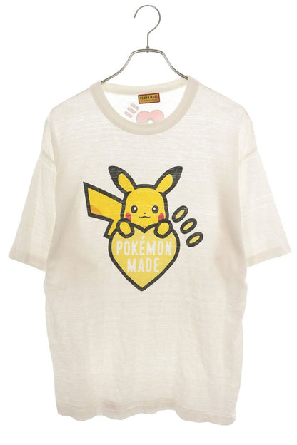 HUMAN MADE Multi Character Print Cotton T-Shirt Size XL
