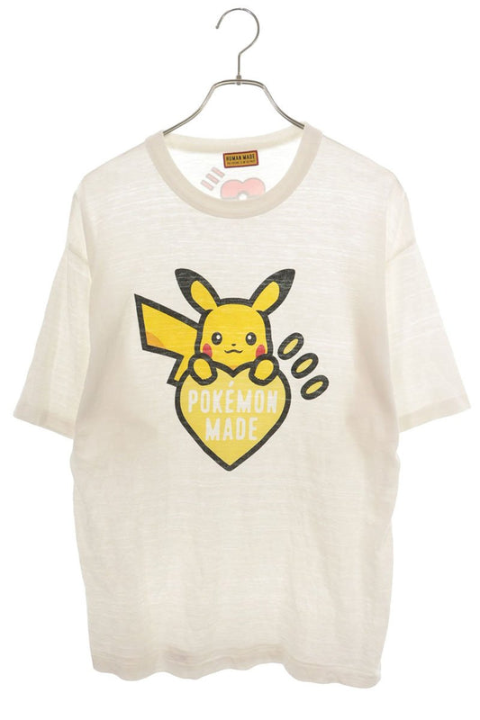 HUMAN MADE Multi Character Print Cotton T-Shirt Size XL