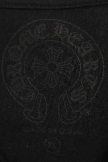 Chrome Hearts Black Yellow Horseshoe Cotton Tee Size XL