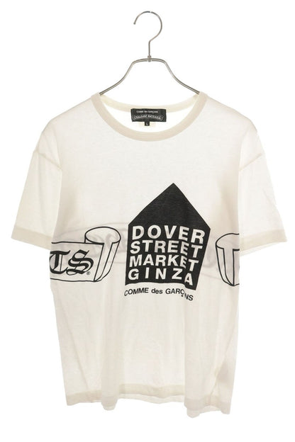 COMME des GARCONS x Chrome Hearts White Logo T-Shirt Size L