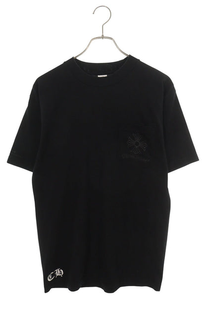 Chrome Hearts Black Cotton Back CH Plus T-Shirt Size M