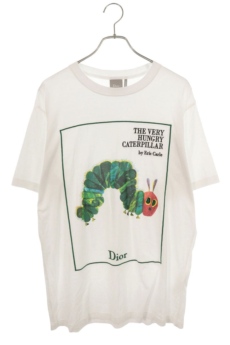 DIOR 26SS White Character Embroidery T-Shirt Size M