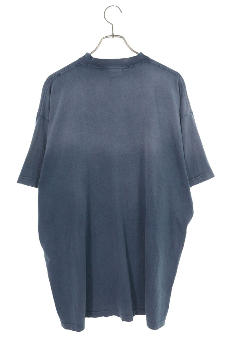 BALENCIAGA Blue Pali Moon Oversized T-Shirt Size 2