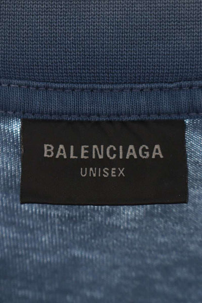BALENCIAGA Blue Pali Moon Oversized T-Shirt Size 2