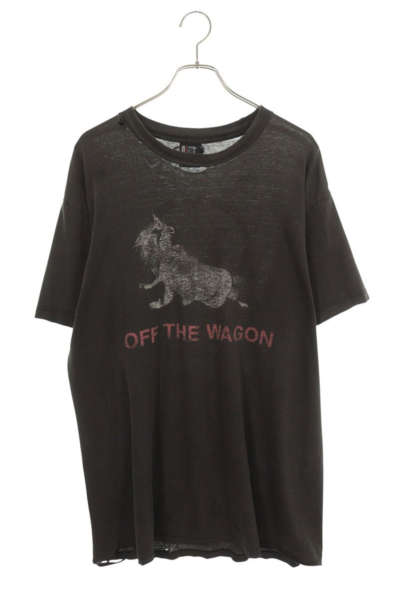 VINTAGE Black L7 OFF THE WAGON T-Shirt Size XL