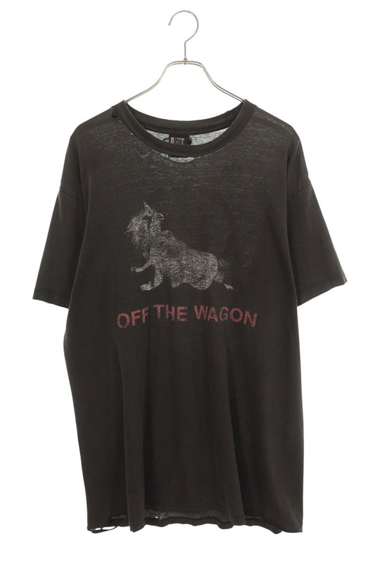 VINTAGE Black L7 OFF THE WAGON T-Shirt Size XL