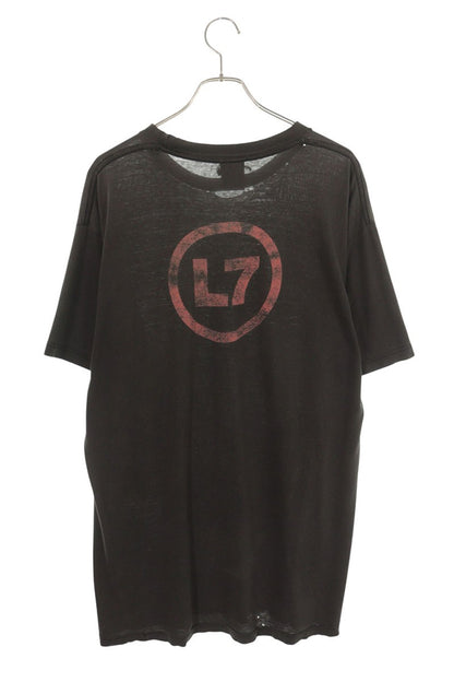 VINTAGE Black L7 OFF THE WAGON T-Shirt Size XL