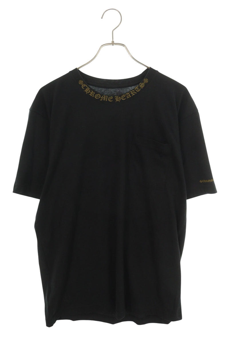 Chrome Hearts Multi Neck Logo Print T-Shirt Size L