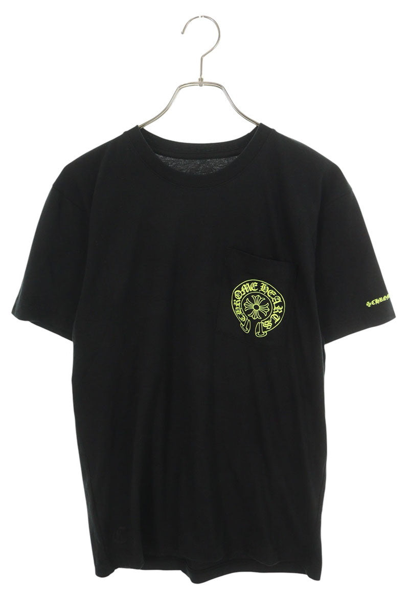 Chrome Hearts Horseshoe Tee Black Yellow Size M