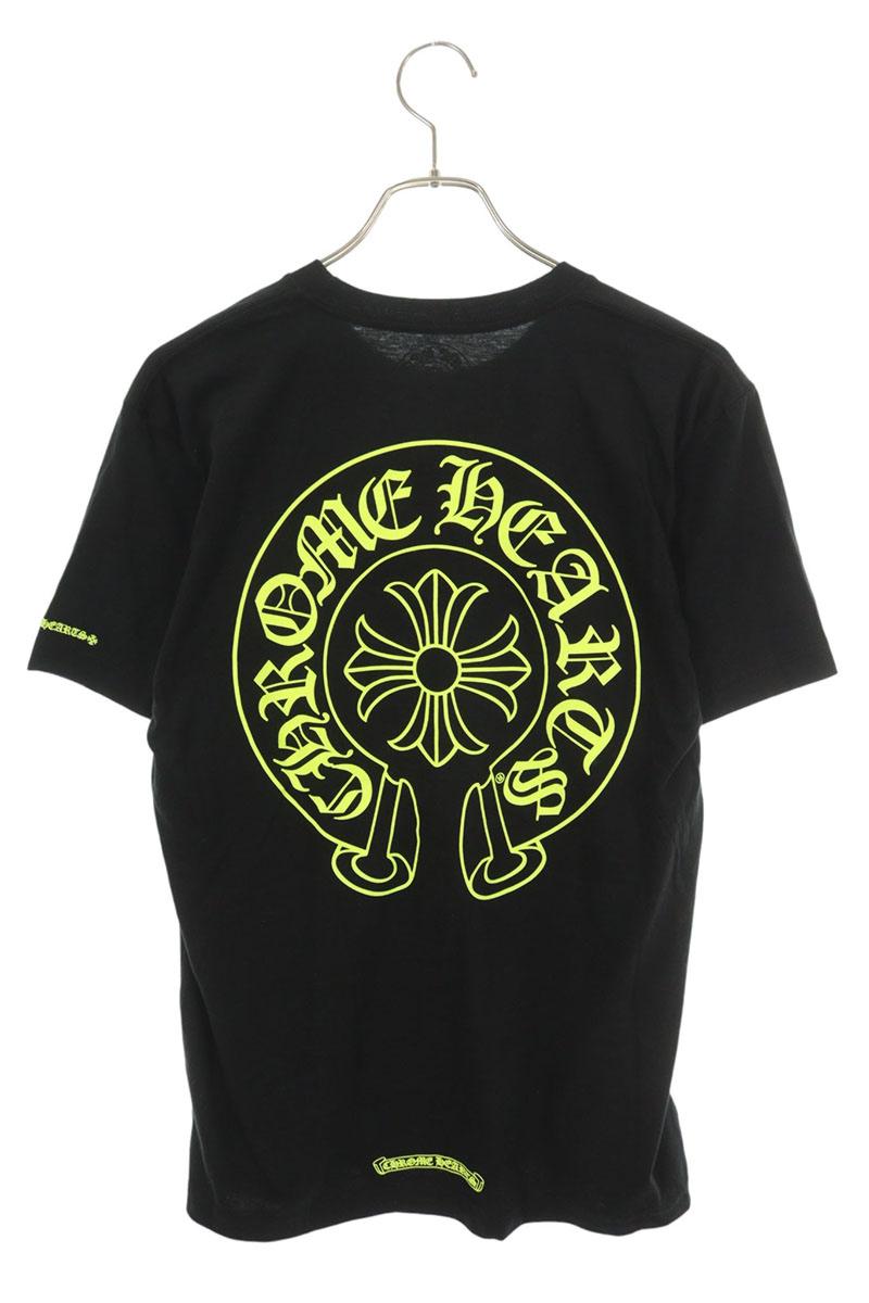 Chrome Hearts Horseshoe Tee Black Yellow Size M