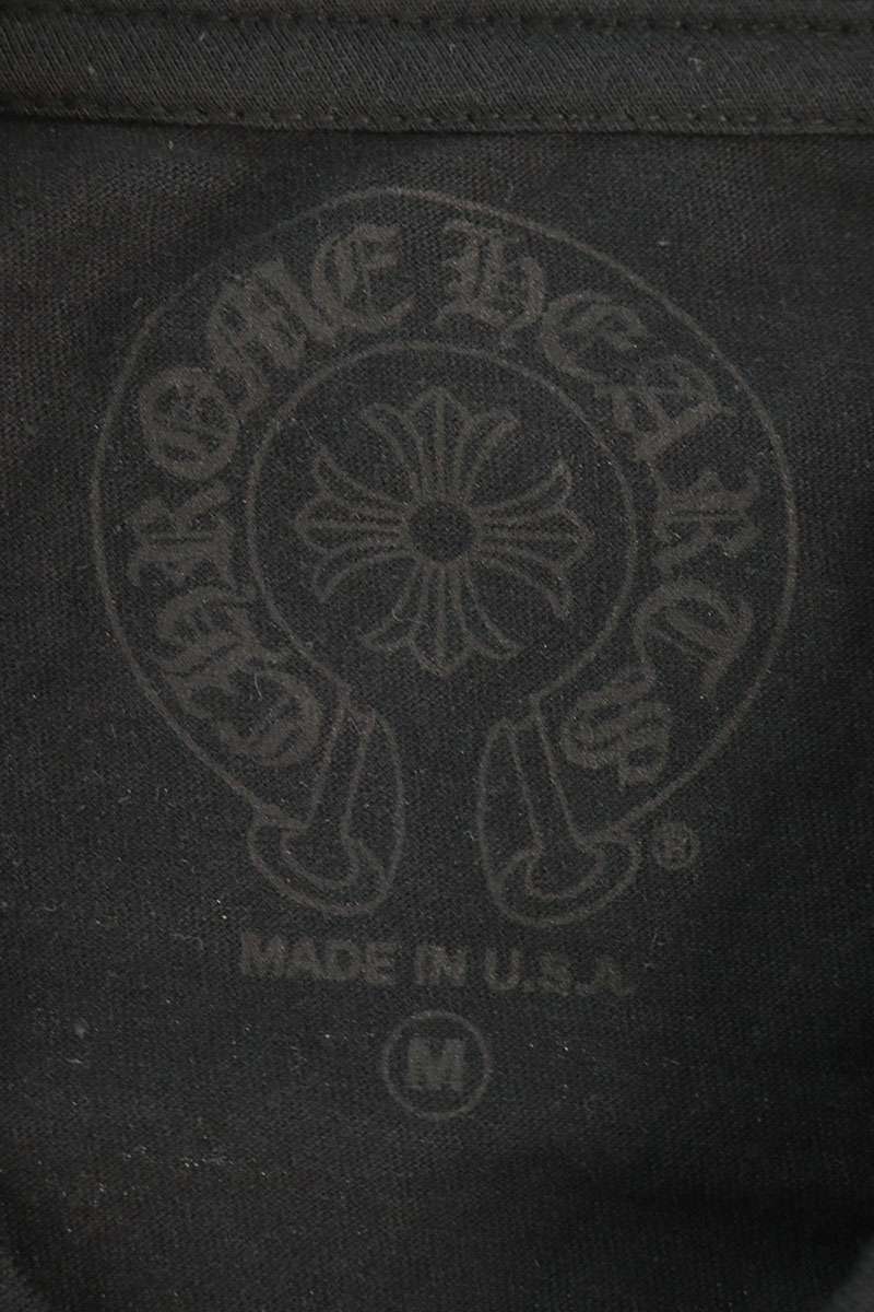 Chrome Hearts Horseshoe Tee Black Yellow Size M