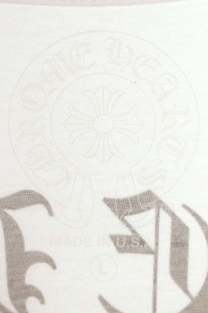 Chrome Hearts Back Logo Print T-Shirt White Size L