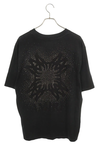 AMIRI 25SS Vintage Crystal Logo T-Shirt Black Size L