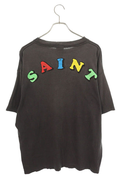 SAINT MICHAEL VOTE F LIGHT Vintage T-Shirt Black Size L