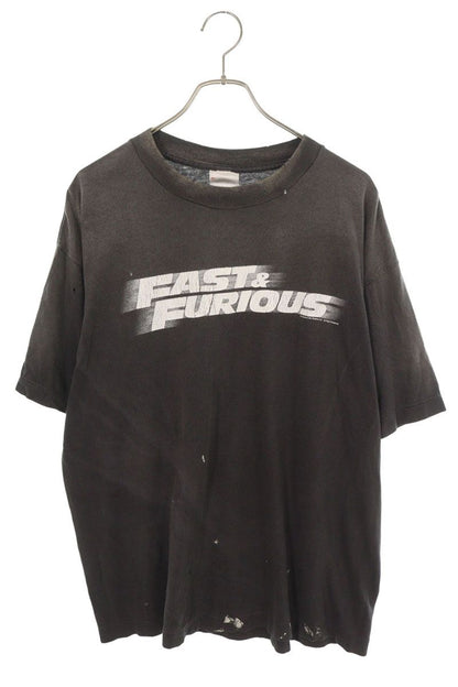 SAINT MICHAEL FAST FURIOUS Vintage T-Shirt Black Size L