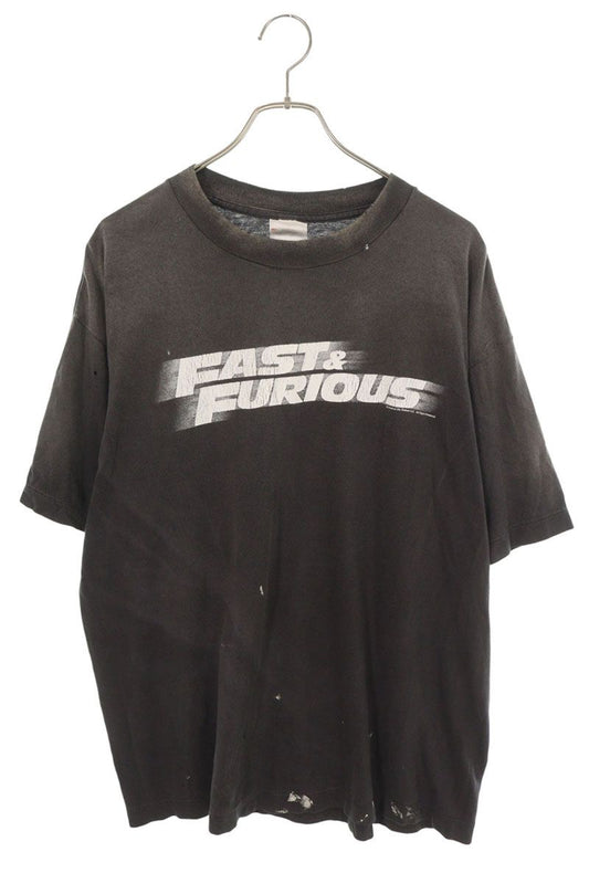 SAINT MICHAEL FAST FURIOUS Vintage T-Shirt Black Size L