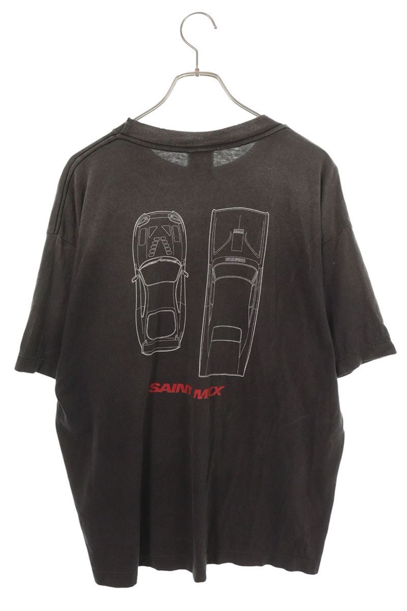 SAINT MICHAEL FAST FURIOUS Vintage T-Shirt Black Size L