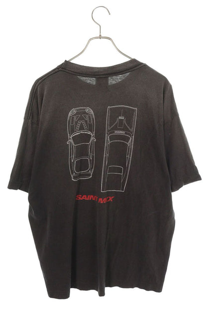 SAINT MICHAEL FAST FURIOUS Vintage T-Shirt Black Size L