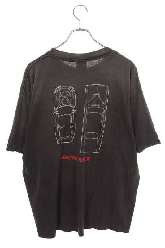 SAINT MICHAEL FAST FURIOUS Vintage T-Shirt Black Size L