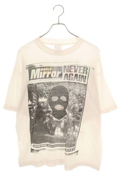SAINT MICHAEL MASK Vintage T-Shirt White Size L