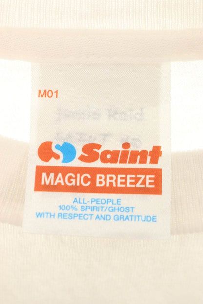 SAINT MICHAEL MASK Vintage T-Shirt White Size L