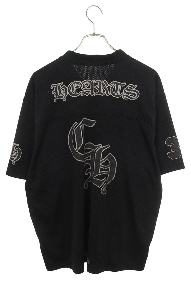 Chrome Hearts MESH WARM UP JERSEY CH Print T-Shirt Size L