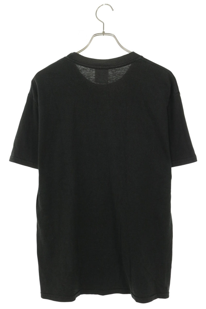 VINTAGE Nirvana Kurt Print T-Shirt Black Size M
