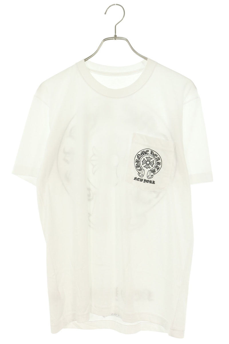 Chrome Hearts NY Limited Back Horseshoe T-Shirt White Size M