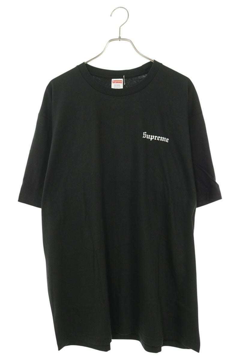 SUPREME 26SS Paris Is Burning Print T-Shirt Black Size XL