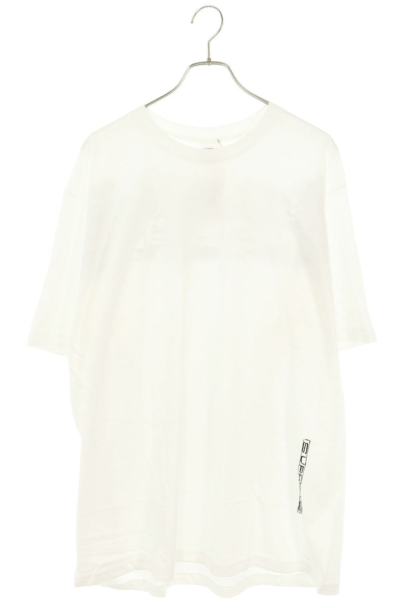 SUPREME 26SS Supper Print T-Shirt White Size XL