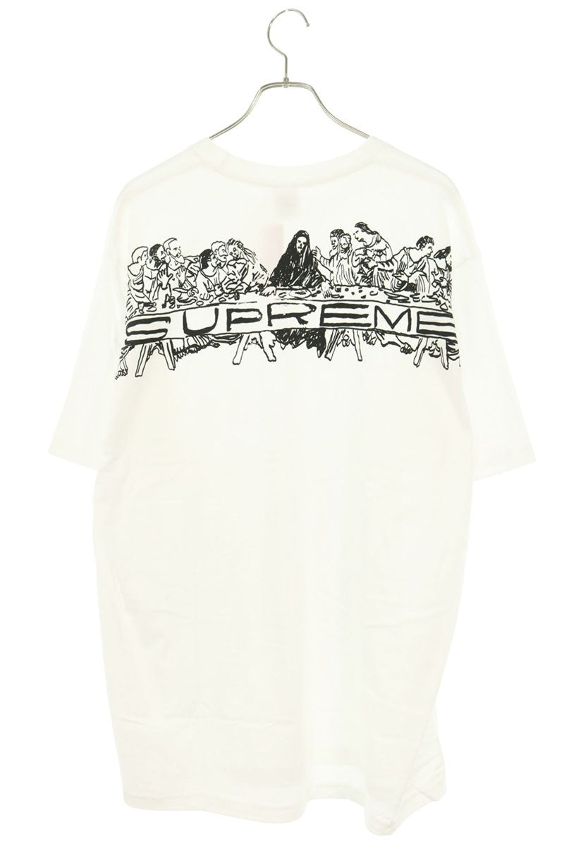 SUPREME 26SS Supper Print T-Shirt White Size XL