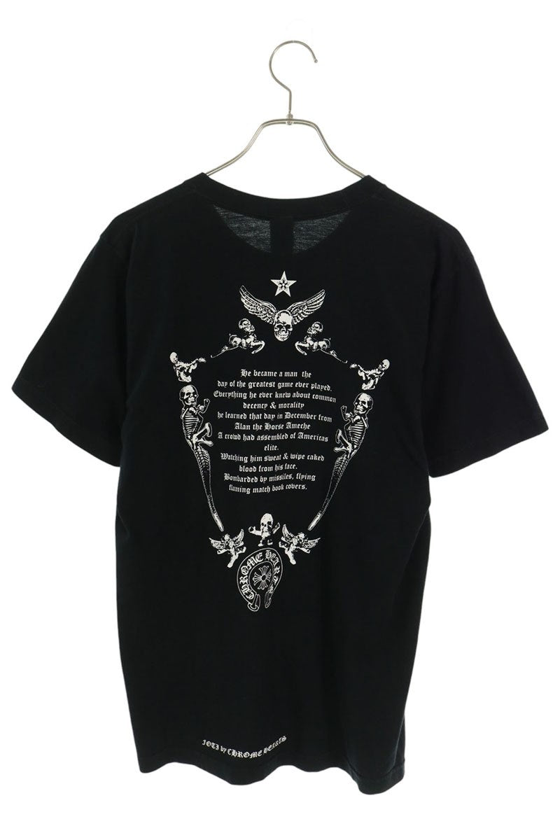 Chrome Hearts FOTI Print Cotton T-Shirt Black Size M
