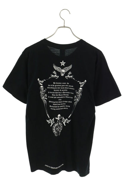 Chrome Hearts FOTI Print Cotton T-Shirt Black Size M