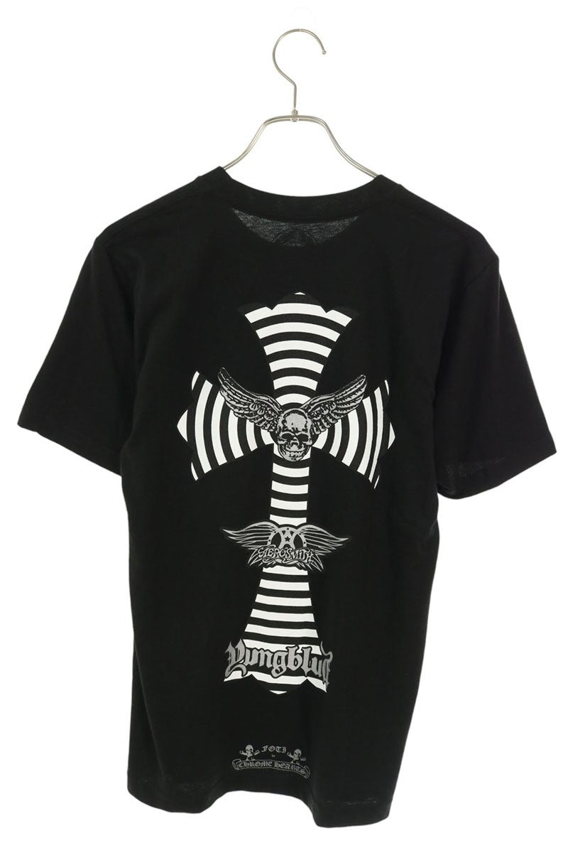 Chrome Hearts Aerosmith Yungblud FOTI T-Shirt Black Size S