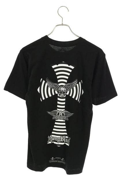 Chrome Hearts Aerosmith Yungblud FOTI T-Shirt Black Size S