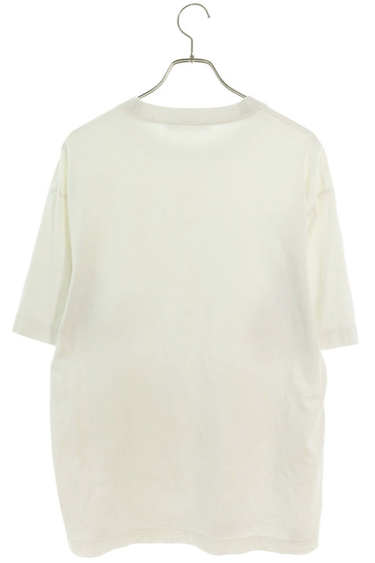 ACNE STUDIOS Logo Stamp Print Cotton T-Shirt White Size S