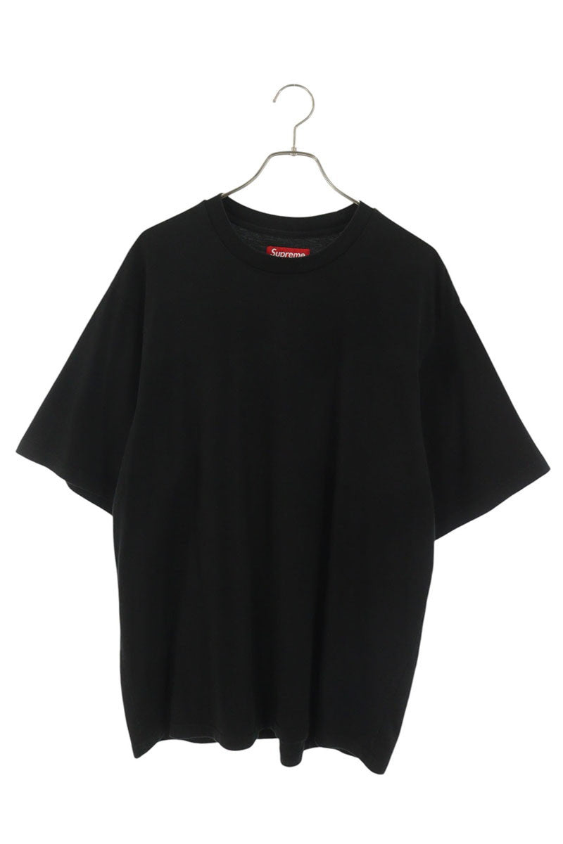 SUPREME 25SS Brushed Arc Logo T-Shirt Black Size L