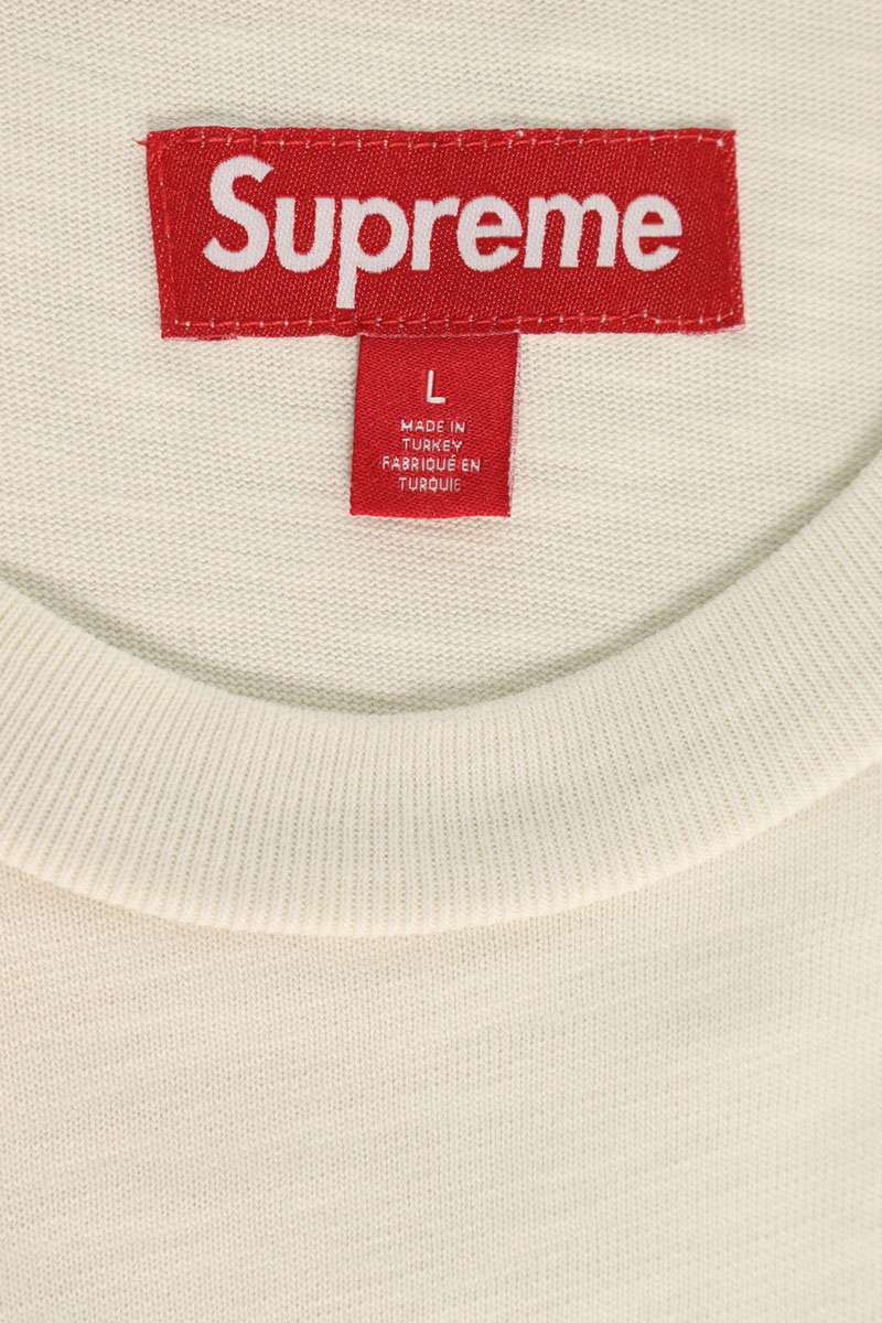 SUPREME 24FW FTP Front Logo T-Shirt White Size L
