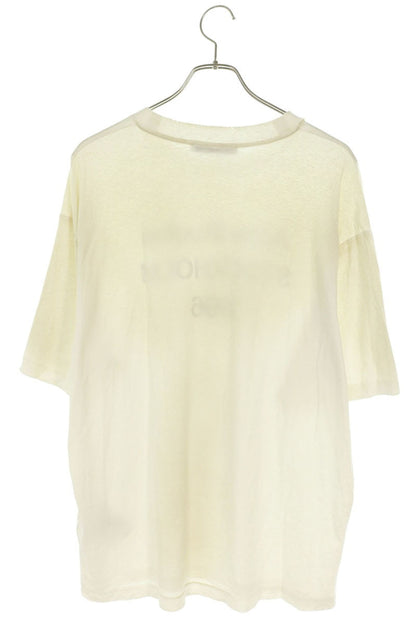 ACNE STUDIOS Logo Print Relaxed Fit T-Shirt White Size S
