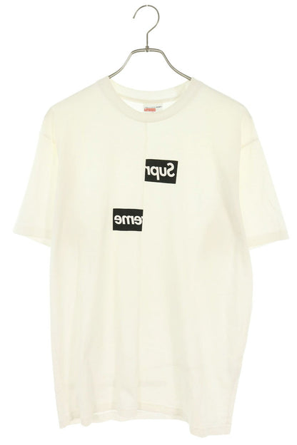 SUPREME 18AW Split Box Logo Tee Multi Size M