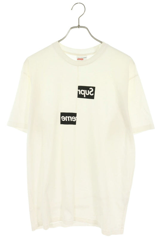 SUPREME 18AW Split Box Logo Tee Multi Size M