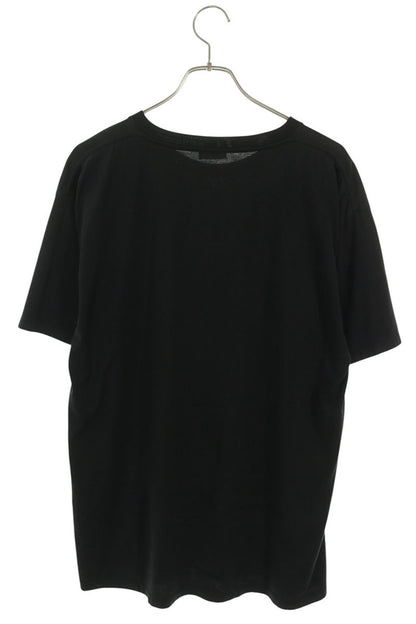 CELINE Checker Logo Studs T-Shirt Black Size M