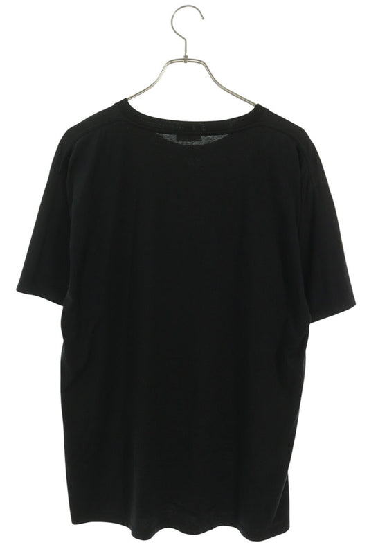 CELINE Checker Logo Studs T-Shirt Black Size M