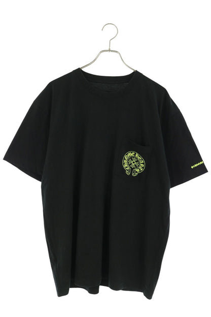 Chrome Hearts Horseshoe Tee Black Yellow T-Shirt Size XL
